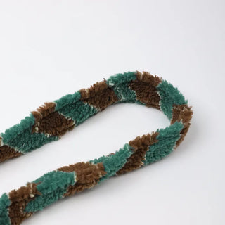 Pattern Point Boa Shoulder Bag