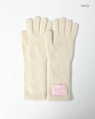 Label Point Long Gloves