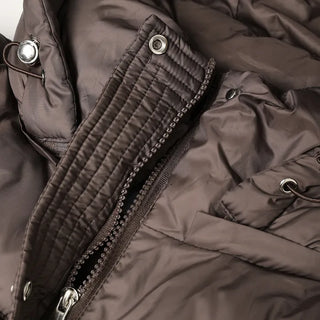 Hooded padded jacket