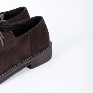 Basic round flat shoes