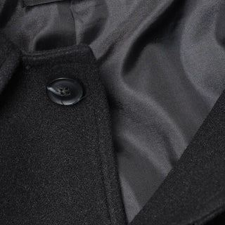 Oversized Collar Long Coat