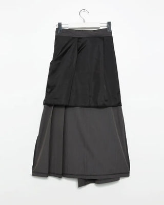 Ribbon wrap skirt