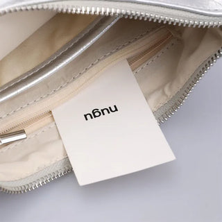 Enamel Shoulder Tote Bag