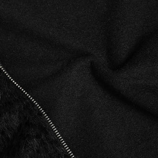 (Unisex) Shaggy Round Zip Jacket