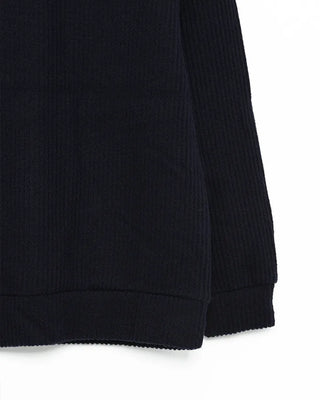 Brushed Overfit Half Knit Zip