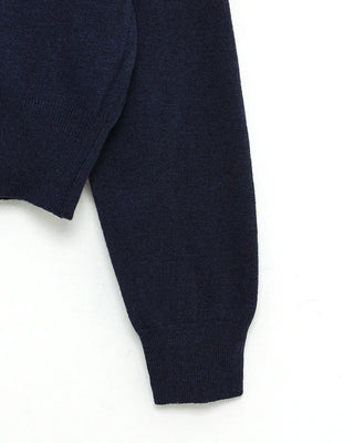 Modern wool color knit