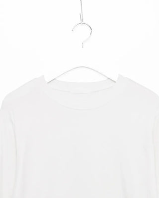 Simple round long T-shirt