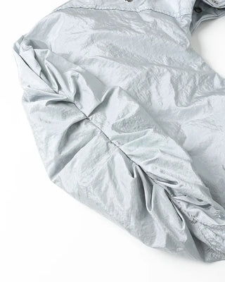 Eyelet Round Nylon Bag