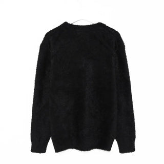 Boucle V-neck cardigan