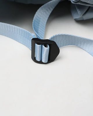 Shirring flap backpack