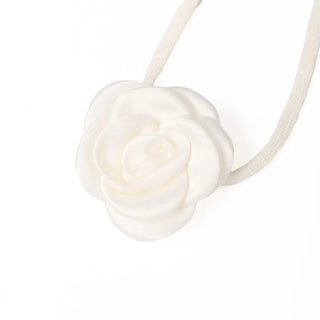 Flower Strap Heart Neck Shirring Short Sleeve T-Shirt