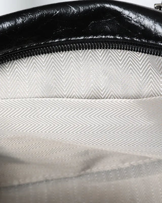 Double rivet belt leather tote bag
