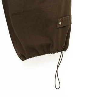 Big Pocket Cotton Wide Pants