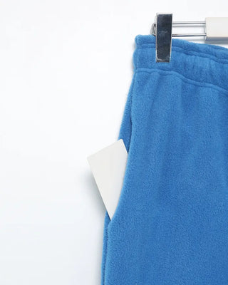 Waist string fleece pants