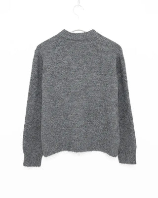 Knit zip-up and knit mini skirt set