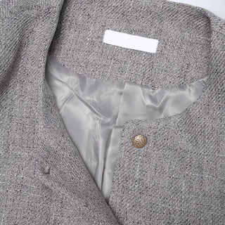 Collarless jacket