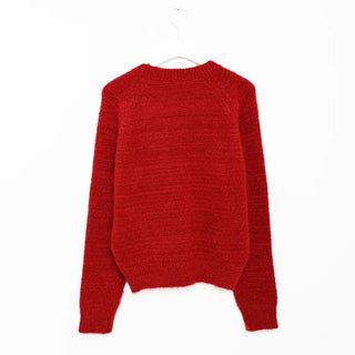 Simple raglan knit
