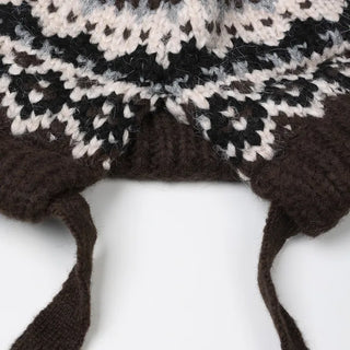 Snowflake Pattern Balaclava