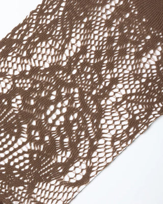 Crochet garter stockings