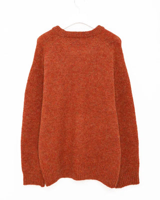 Blurred Round Neck Knit