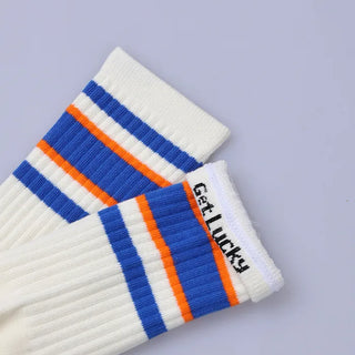 Two-tone socks