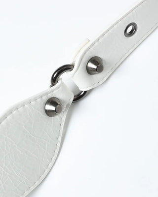 Eyelet Shoulder Mini Boston Bag