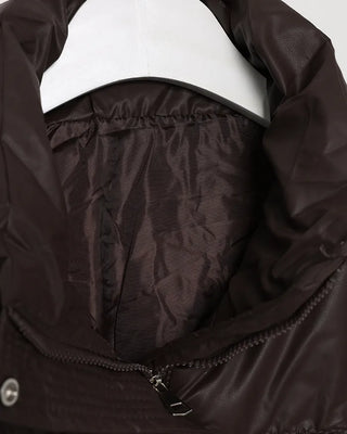 High neck simple padding