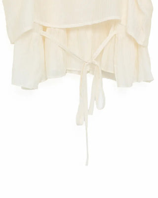 Camisole & Frill Blouse Set