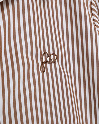 Heart Point Stripe Shirt