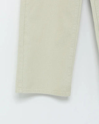 Colorful cotton wide-leg pants