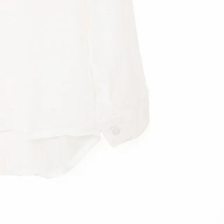 Back button sheer shirt