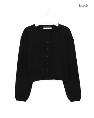 Loose Round Cardigan