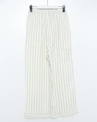 (Unisex) Triple Stripe Gauze Pajama Set
