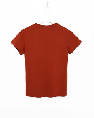 Simple round neck short-sleeved T-shirt