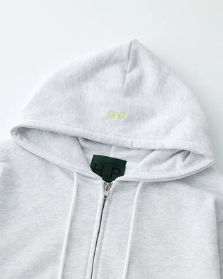 (ORIGINAL) Oversized Double Zip Hoodie (Fleece Lined)