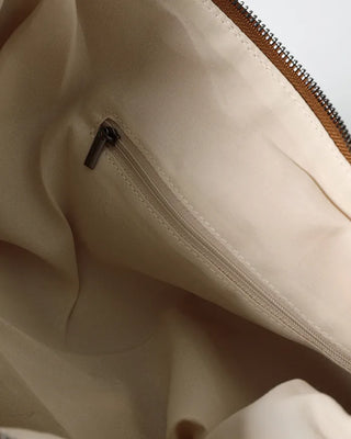 Leather Twist Shoulder Bag