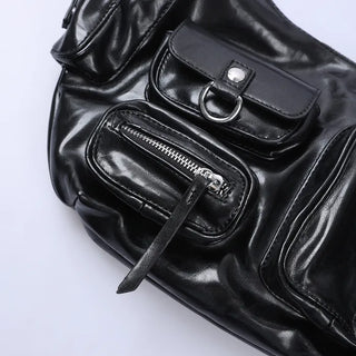 Multi-pocket shoulder bag