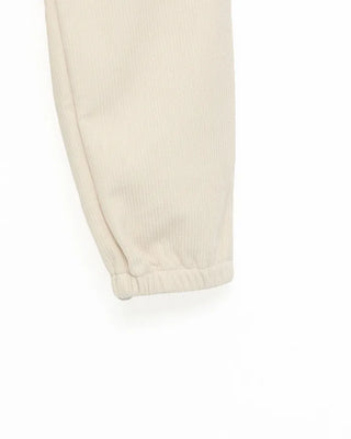 Simple elastic waist jogger pants