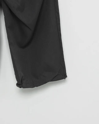 (Unisex) Elastic Waist Summer Cargo Jogger Pants