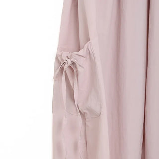 Side Ribbon Pocket Cozy Pants
