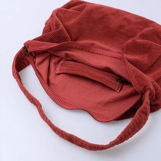 Daily Corduroy Shoulder Bag