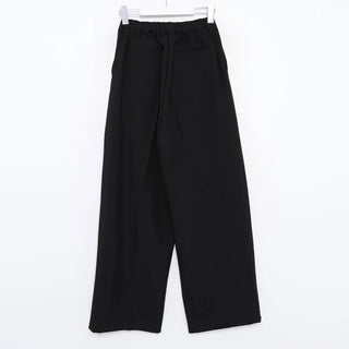 Pintuck wide slacks