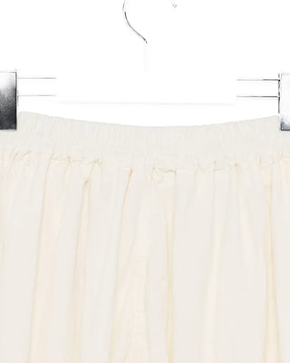 (Unisex) Back Elastic Wide Fit Nylon Pants