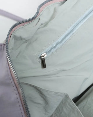 Nylon pocket shoulder bag