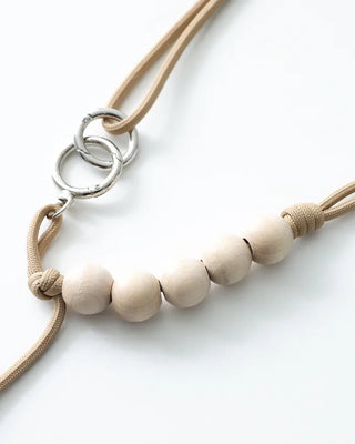 [3rd Re-release] (ORIGINAL) Wood Ball Shoulder Strap (natural)