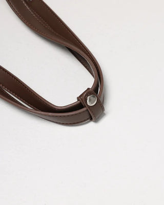 Suede Square Shoulder Bag