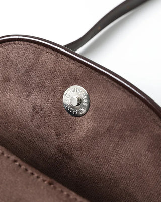 Suede shoulder bag