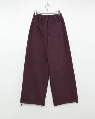 Fleece-lined balloon sweatpants