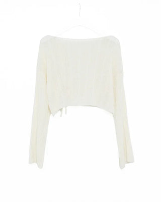 Asymmetrical String Knit