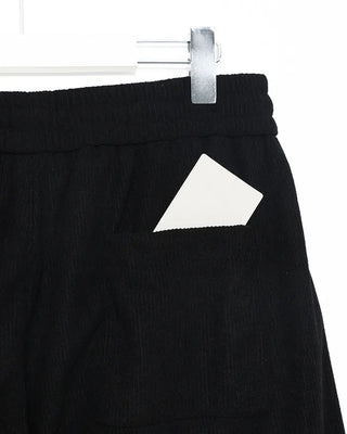Fleece-lined corduroy cargo pants